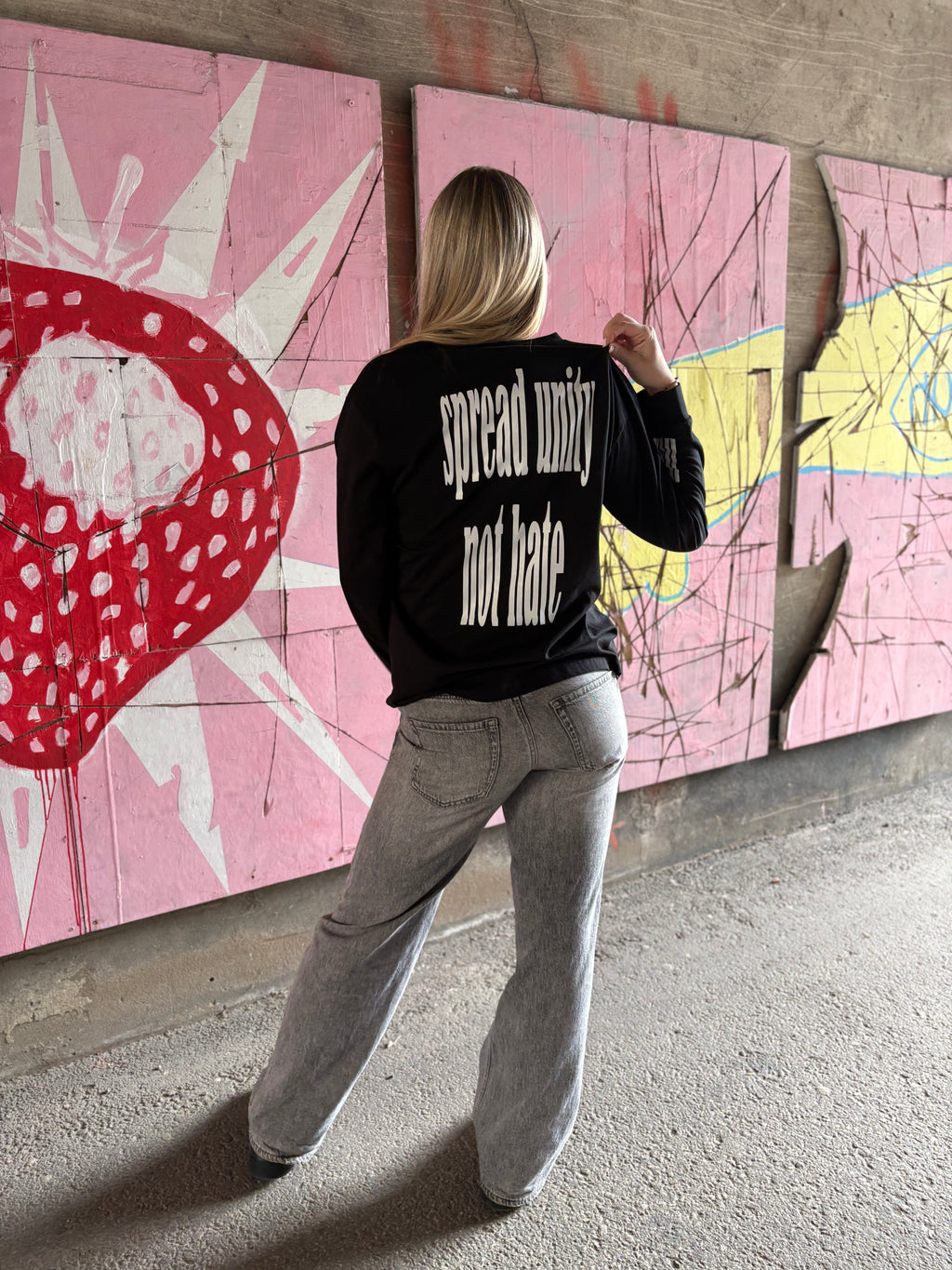 Spread Unity Not Hate Longsleeve